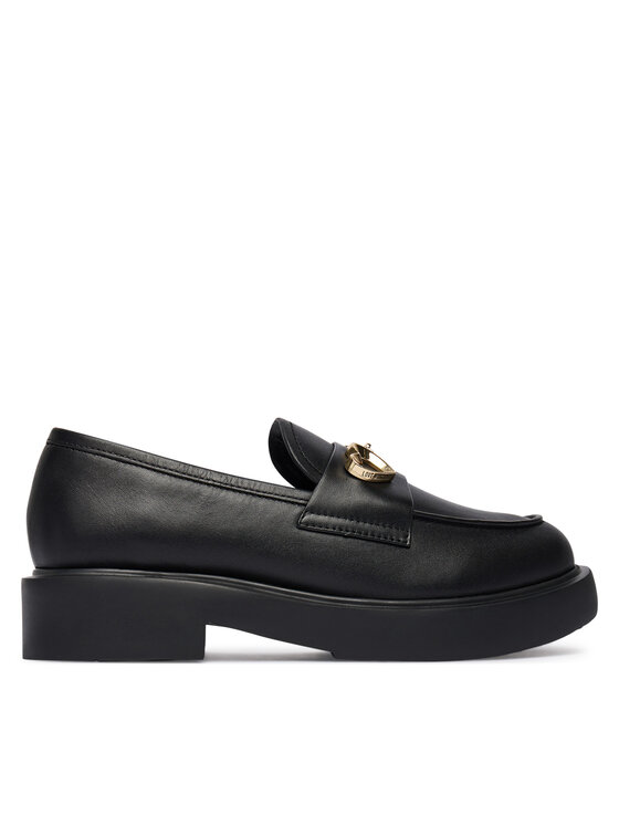 LOVE MOSCHINO LOVE MOSCHINO Loafersy JA10094G0NIA0000 Černá