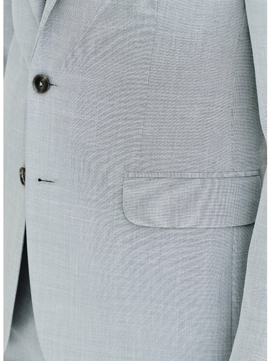 Pako Lorente Pako Lorente Marynarka P25SF-3G-032 Szary Super Slim Fit