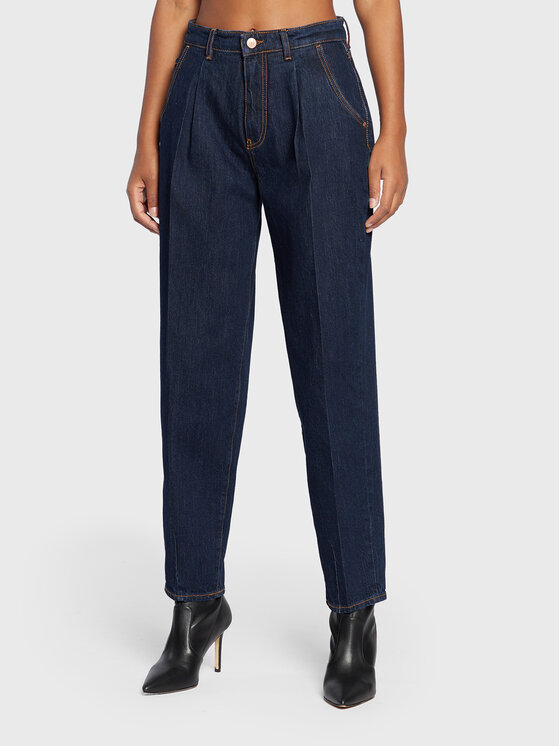 Jeans W2BA29 D4NH4 Blu scuro Balloon Fit
