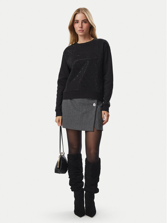 Guess Guess Bluza 184657 Czarny Classic Fit