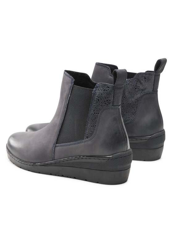 Go Soft Go Soft Īsie zābaki WI23-WARUNA-02 Tumši zils