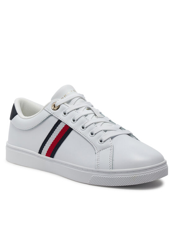 Tommy Hilfiger Tommy Hilfiger Tenisice Essential Webbing Cupsole FW0FW07378 Bijela
