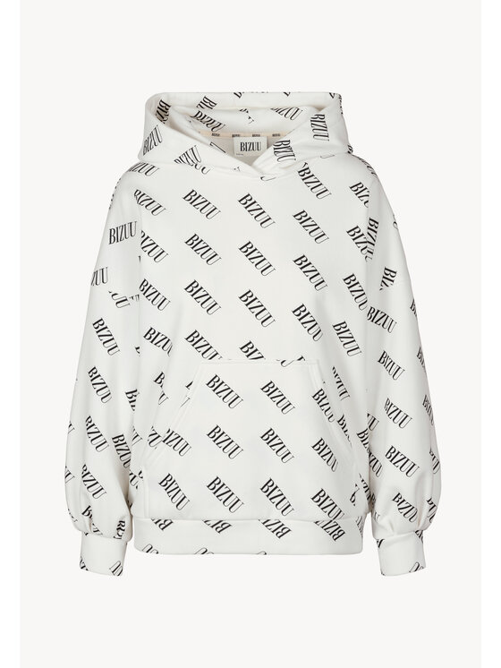 BIZUU BIZUU Bluza LINDY Biały Standard Fit