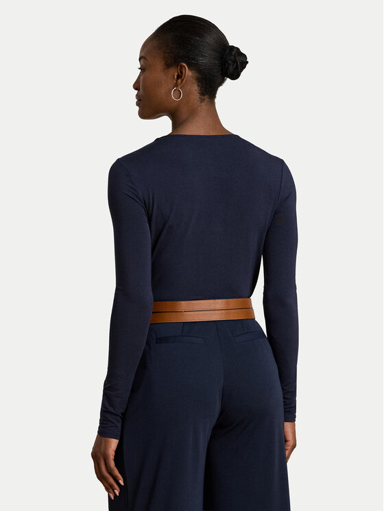 LAUREN RALPH LAUREN LAUREN RALPH LAUREN Blūze 200980153001 Tumši zils Slim Fit