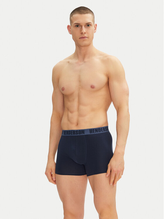 Henderson Henderson 2er-Set Boxershorts Sushi 42625 Dunkelblau