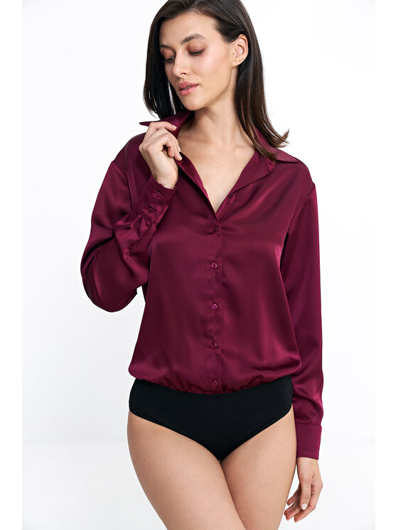 NIFE NIFE Body K80 Bordó Regular Fit