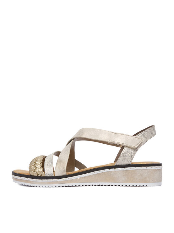 Rieker Rieker Sandalen CEO-V3663-90 Goldfarben