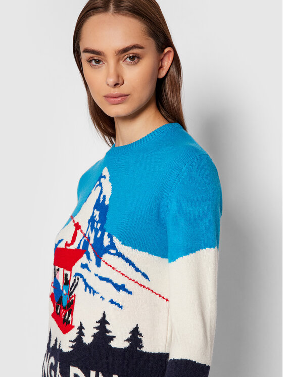 Maglione New Queen C QUE0018 ENGP32 Multicolore