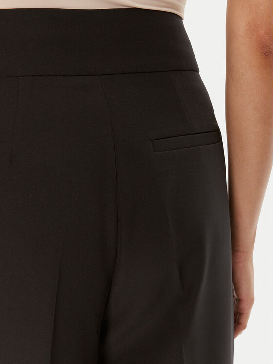 Liu Jo Liu Jo Pantaloni di tessuto CA4200 T2200 Nero Relaxed Fit