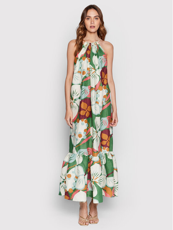 Ted Baker Rochie de vară Dulina 259904 Verde Relaxed Fit 259904 imagine noua