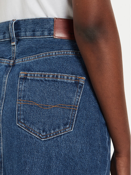 Pepe Jeans Pepe Jeans Farmer szoknya PL901168 Sötétkék Regular Fit