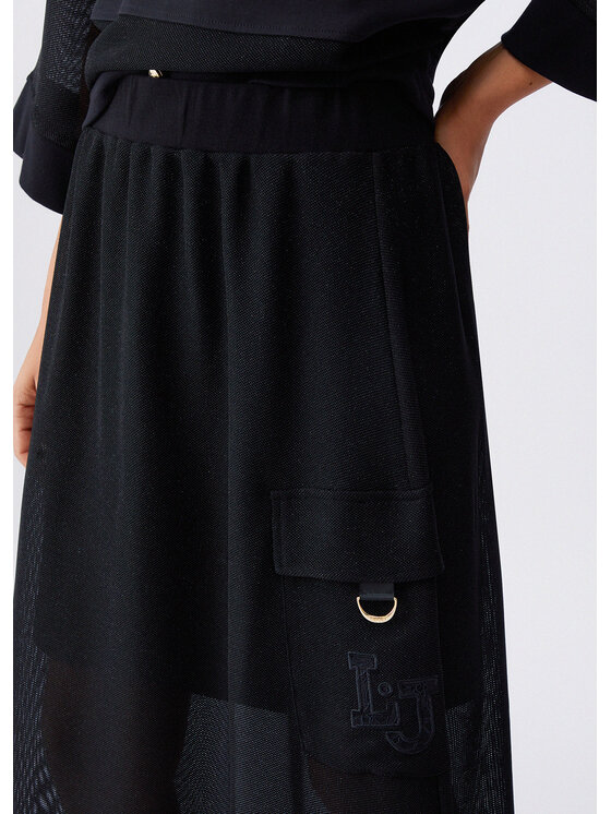 Liu Jo Liu Jo Gonna midi TA6232T290A22222 Nero Regular Fit