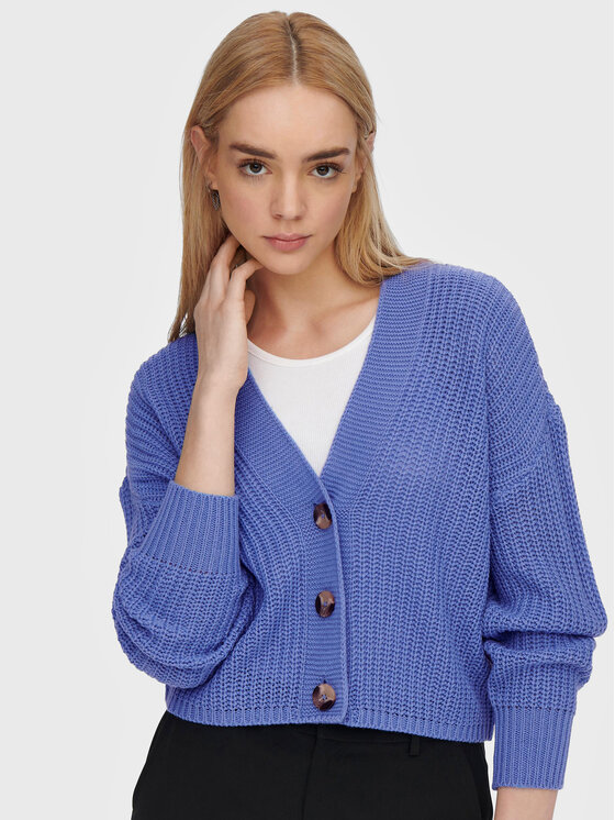 ONLY ONLY Ζακέτα Carol 15211521 Μπλε Relaxed Fit