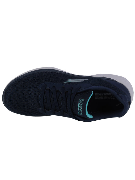 Skechers Skechers Sneakersy Skechers Go Walk 6 - Iconic Vision Granatowy
