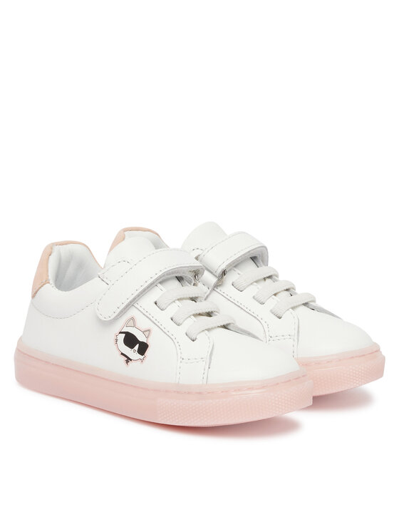 KARL LAGERFELD KARL LAGERFELD Laisvalaikio batai Z31184 M Balta
