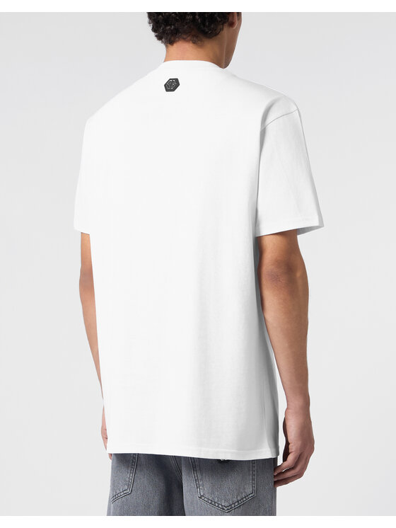 PHILIPP PLEIN PHILIPP PLEIN T-shirt 31110 Bianco Regular Fit