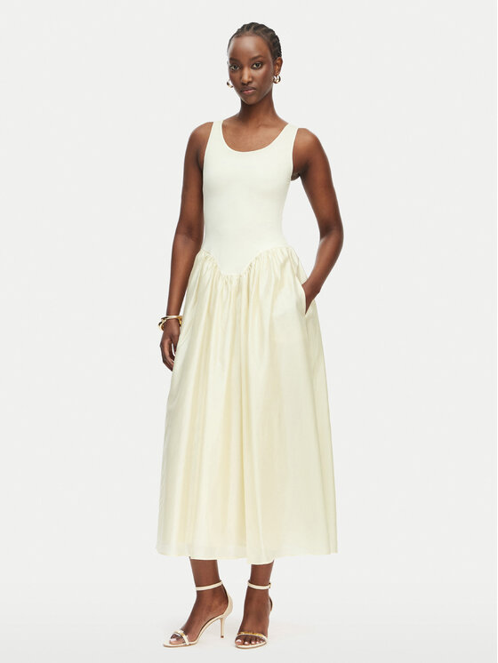 Bardot Nyári ruha Lorie 60385DB Krém Regular Fit