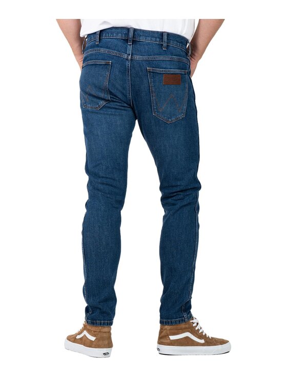 Wrangler Wrangler Jeansy W14XAG851 Niebieski Skinny Fit