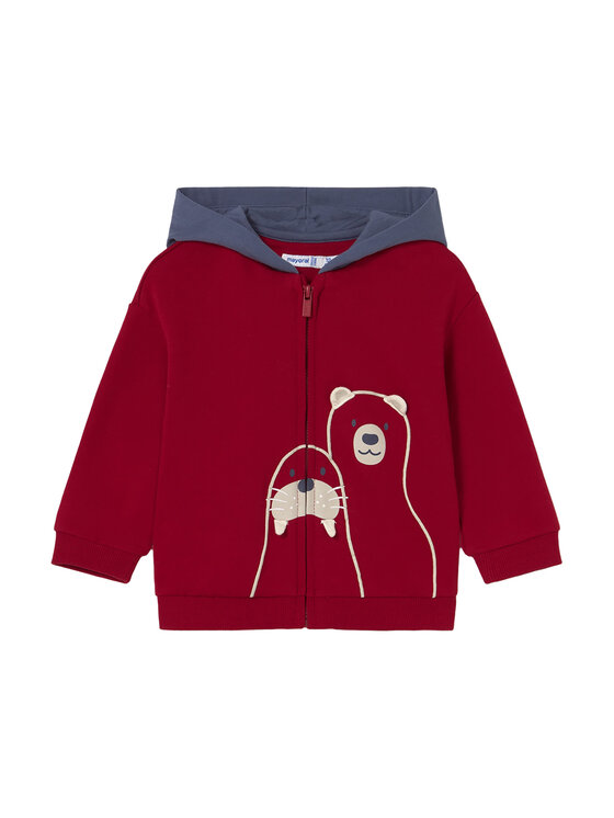 Mayoral Mayoral Суитшърт 2428 Червен Regular Fit