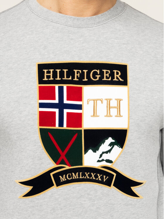 tommy hilfiger shield artwork sweatshirt