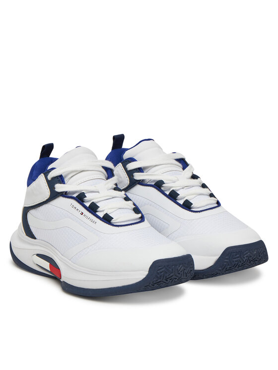 Tommy Hilfiger Tommy Hilfiger Sneakers Low Cut Lace-Up T3B9-33884-1695 Bianco