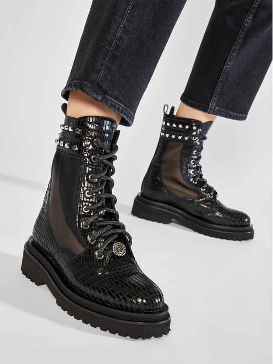 Rage Age Rage Age Schnürstiefeletten RA-16-03-000131 Schwarz