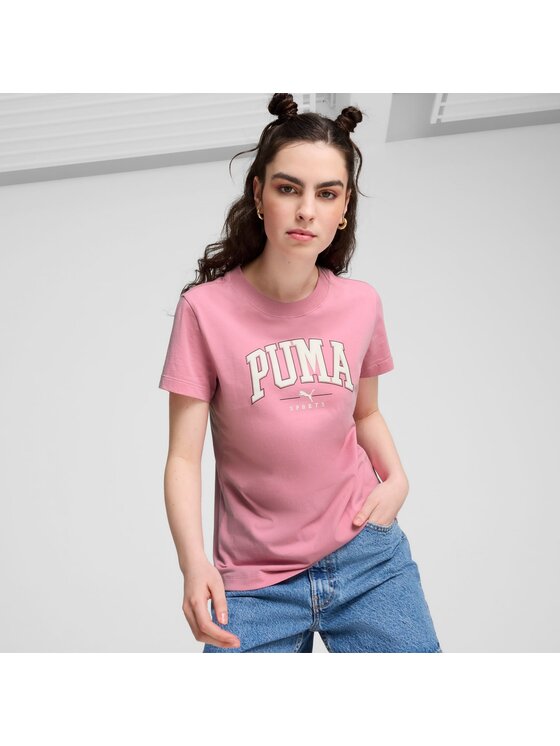 Puma Puma T-Shirt 681537 Różowy Regular Fit