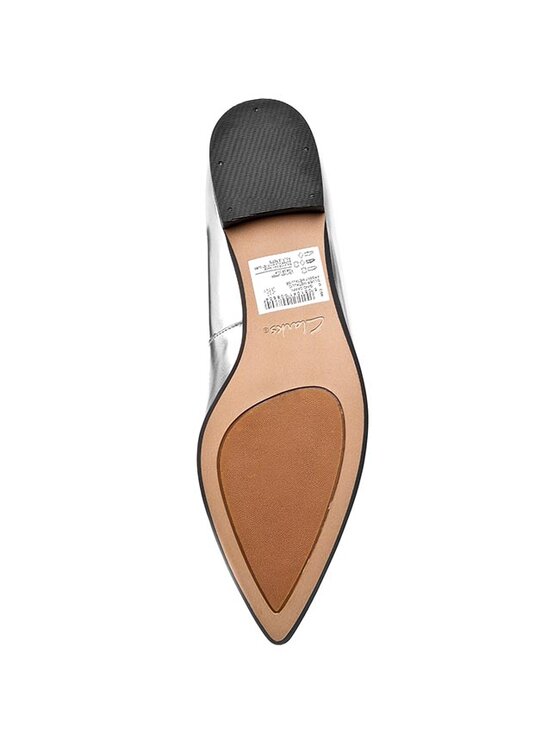 Clarks Ballerines Gino Dawn 261064824 Argent Modivo