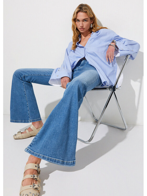 Liu Jo Liu Jo Jeansy UA6159D026478986 Błękitny Regular Fit