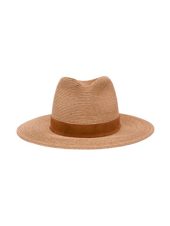 Paris+Hendzel Paris+Hendzel Kapelusz Japanese Fedora Beżowy