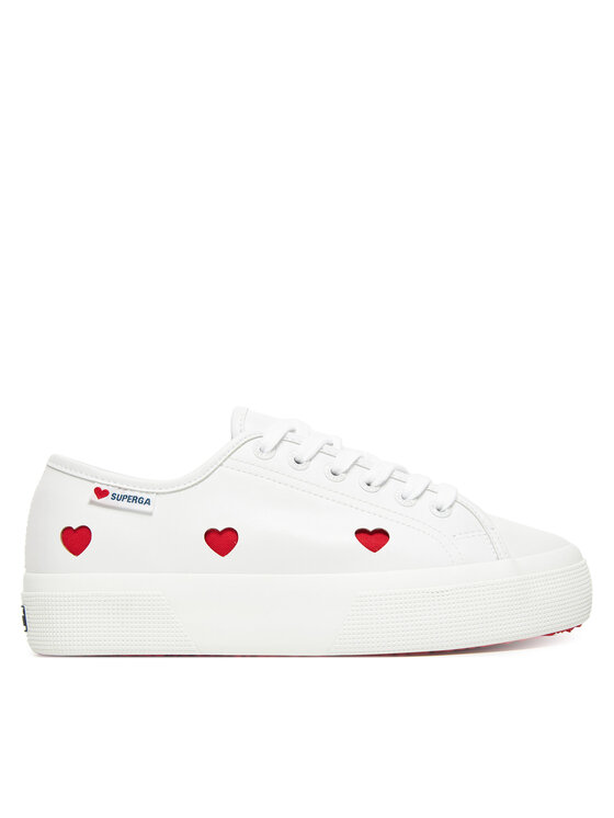 Superga Damskie Tenisówki, rozmiar 41, Białe, S8137HW 3740