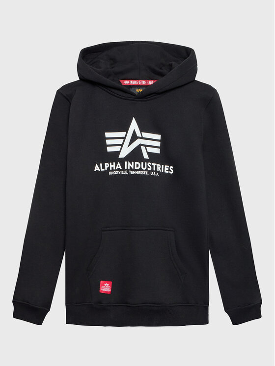 Alpha Industries Alpha Industries Bluza Basic 196701 Czarny Regular Fit