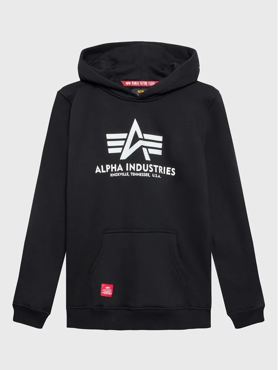 Alpha Industries Sweatshirt Basic 196701 Schwarz Regular Fit