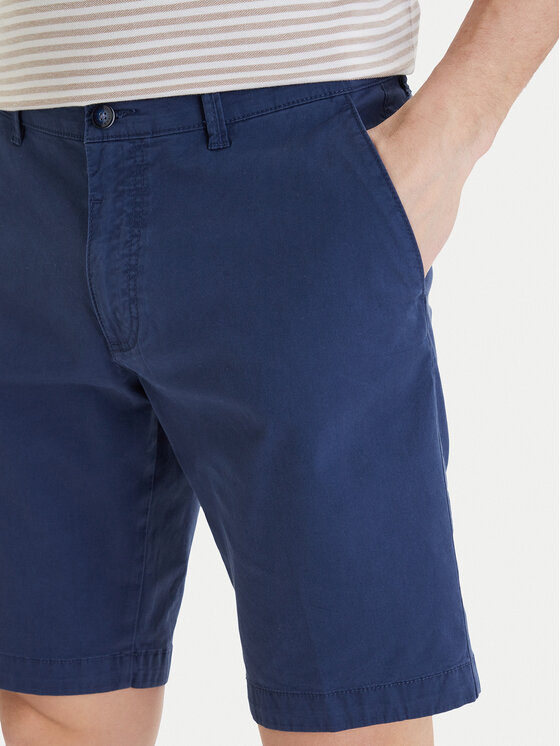 Bugatti Bugatti Pantaloncini di tessuto 4379-76441C Blu Regular Fit