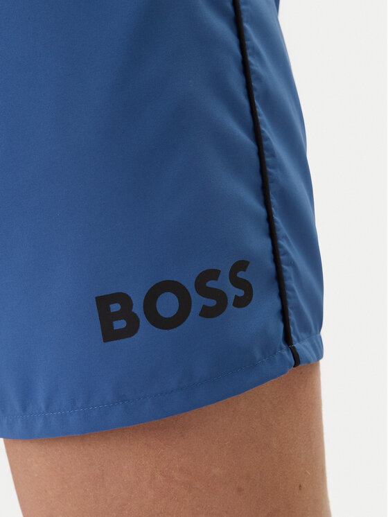 BOSS BOSS Auduma bikses T_Commuter 50544245 Melns Slim Fit