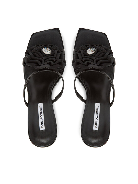 KARL LAGERFELD KARL LAGERFELD Παντόφλες Karmel KL33624 Μαύρο