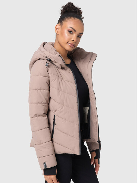 Marikoo Marikoo Kurtka zimowa Samuiaa XVI Szary Regular Fit