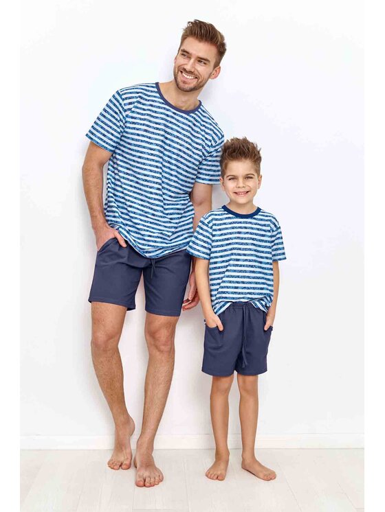Taro Taro Piżama 2949-01 Kolorowy Basic Fit
