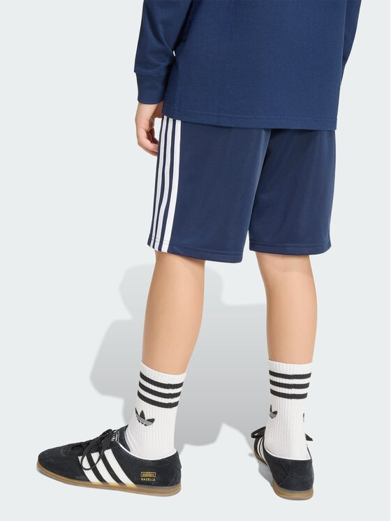 adidas adidas Szorty materiałowe 165596 Granatowy Regular Fit