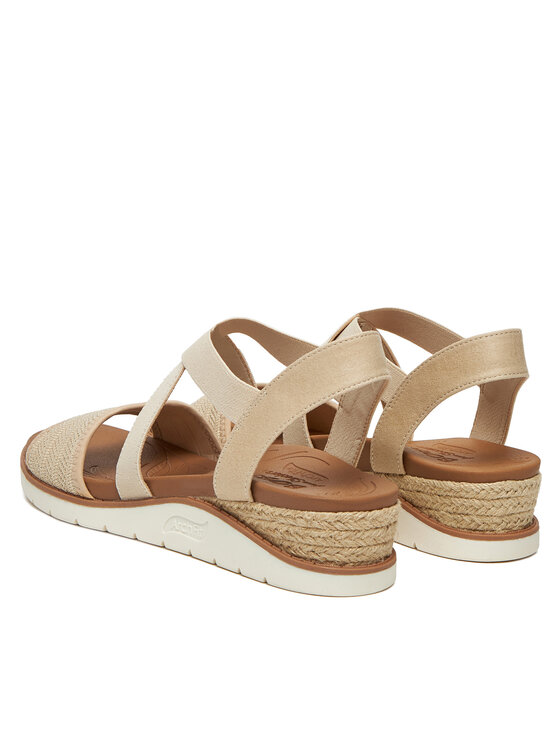 Skechers Skechers Sandale BOBS Arch Fit Beach Kiss-Boho Beyond 114013/NAT Bež