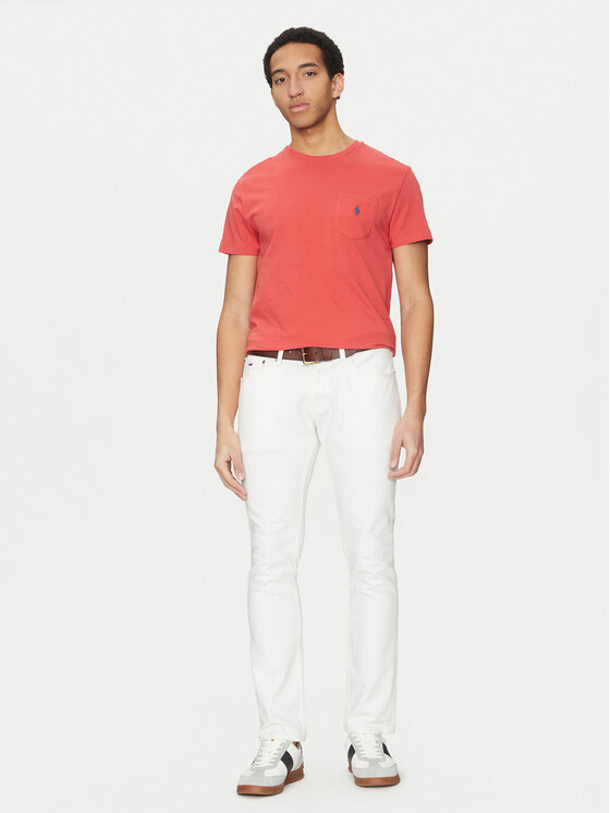 Polo Ralph Lauren Polo Ralph Lauren T-Shirt 710704248001 Czerwony Regular Fit