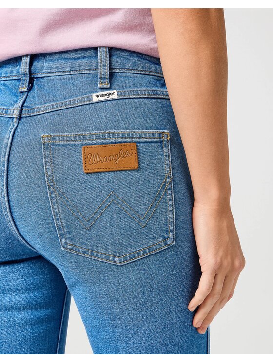 Wrangler Wrangler Jeansy Piper Niebieski Slim Fit
