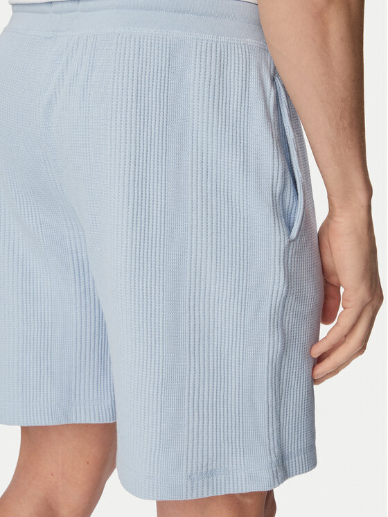 BOSS BOSS Sport rövidnadrág Structure 50540581 Világoskék Regular Fit
