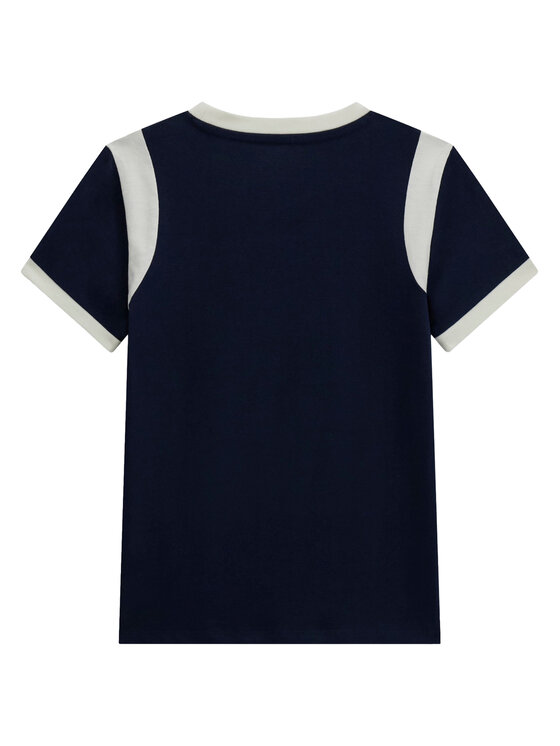 Guess Guess T-krekls J6YI25 K3757 Tumši zils Regular Fit