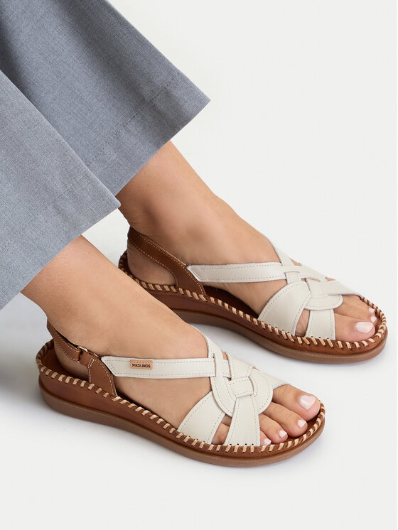Pikolinos Sandale Cadaques W8K-1839C2 Alb