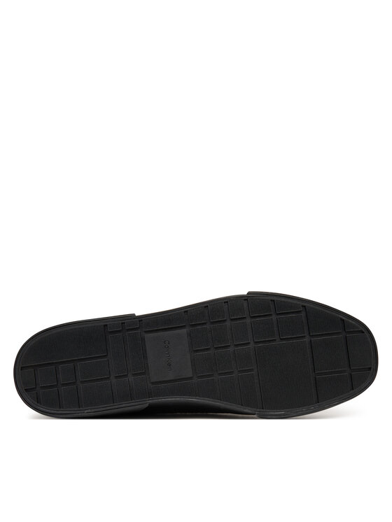 Calvin Klein Calvin Klein Plátenky Vulc Laceup Cv Aop HM0HM02122 Čierna