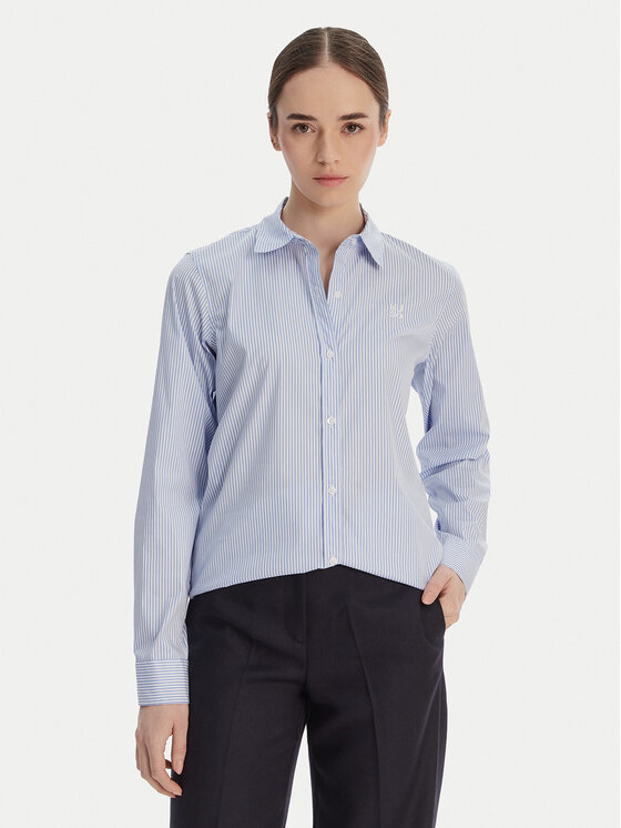 HUGO HUGO Hemd Essentia 50552601 Blau Regular Fit