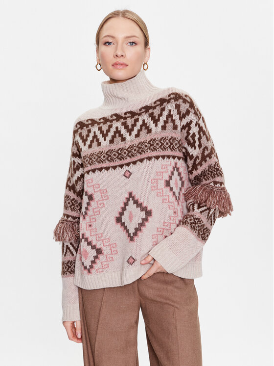 Weekend Max Mara Weekend Max Mara Džemper Shermo 53662523 Bež Relaxed Fit