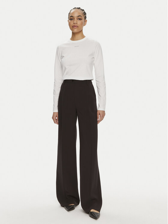 Calvin Klein Calvin Klein Μπλουζάκι Nano Logo K20K207572 Λευκό Regular Fit