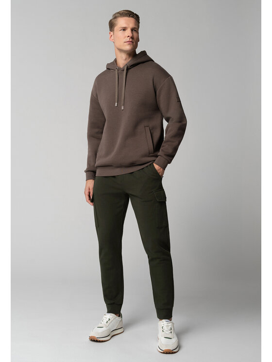 Volcano Volcano Joggery N-CAVE Zielony Regular Fit